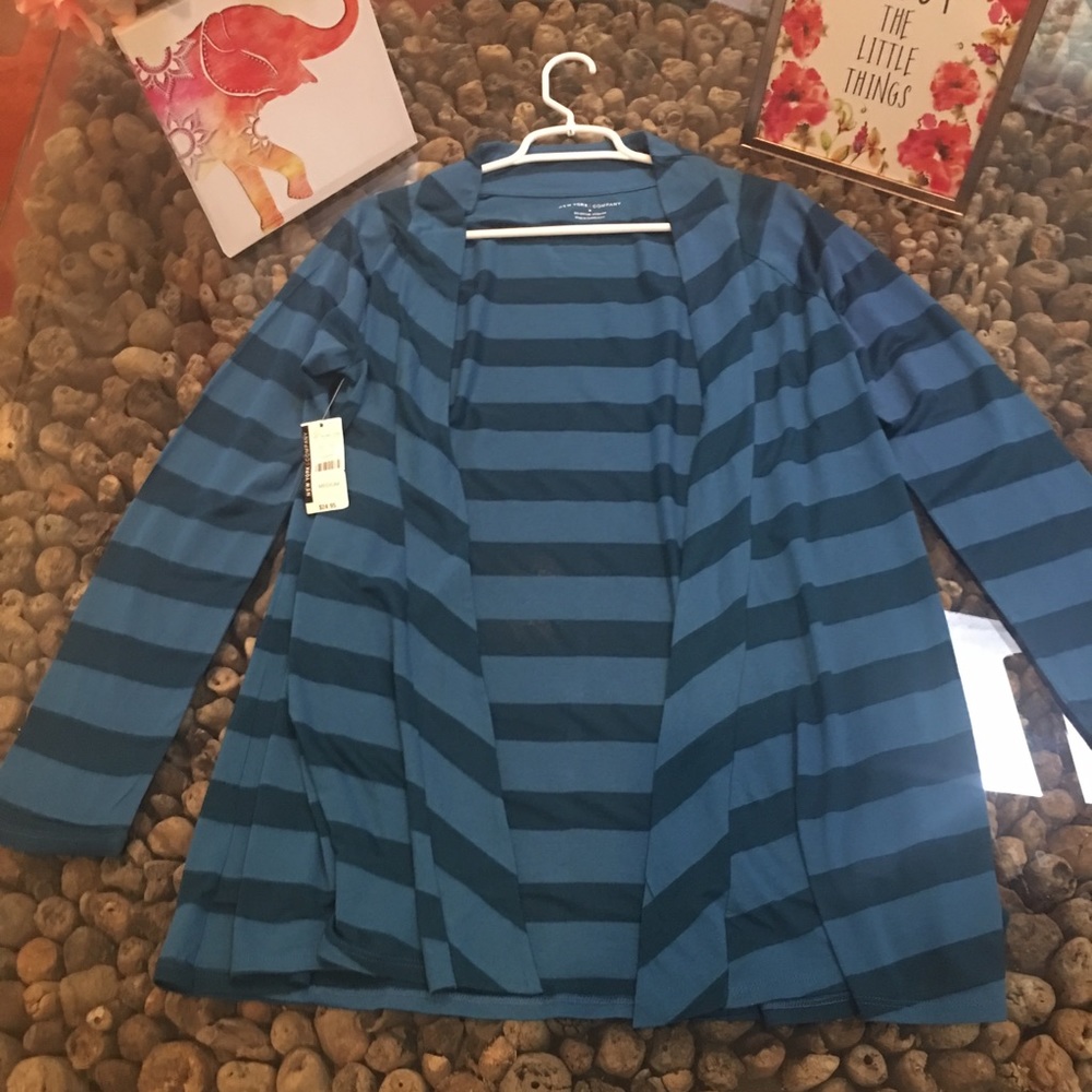 💙NY&CO - striped cardigan. - Picture 3 of 4